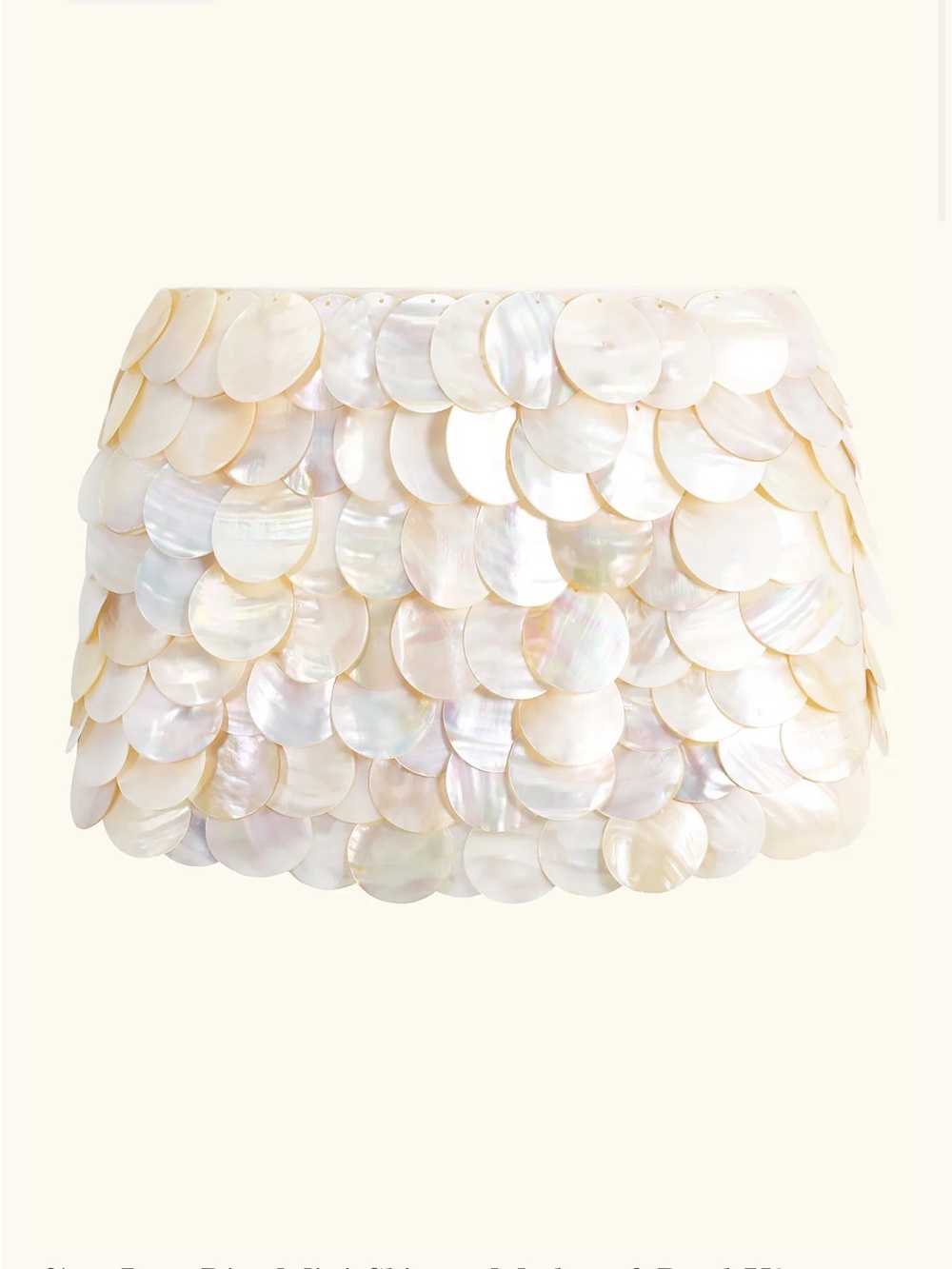 Seashell Mini Skirt